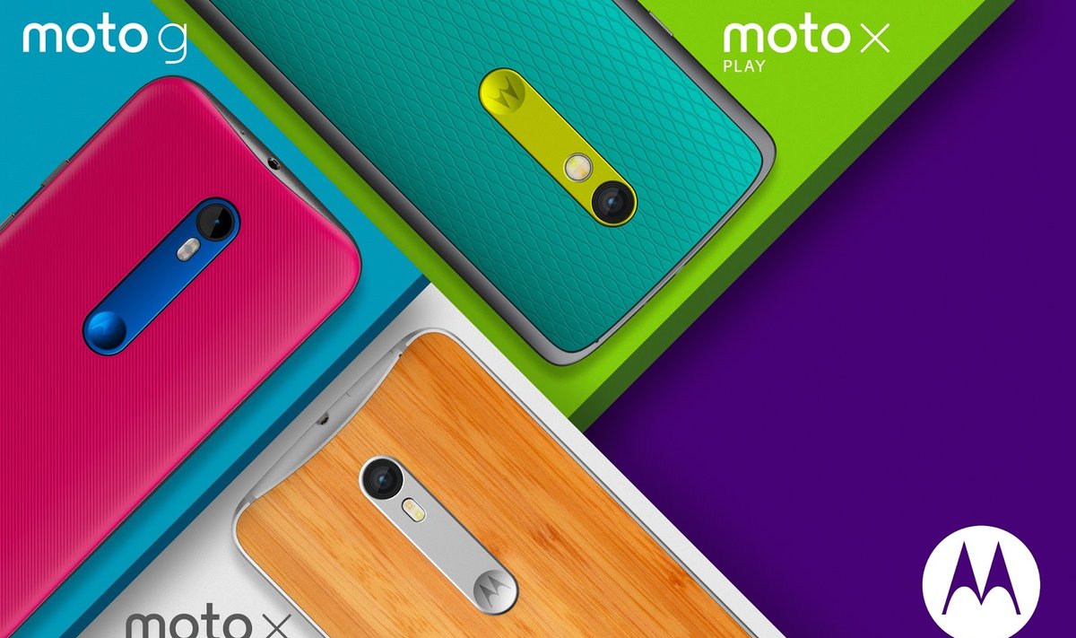 "Motorola" telefonų 2015 metų šeima