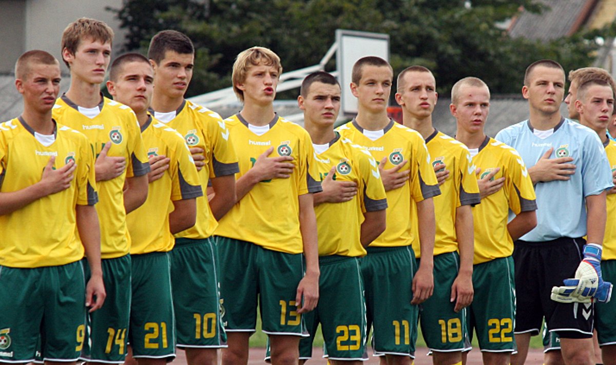 Lietuvos futbolo jaunimo U-18 rinktinė