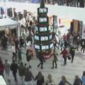 Ansamblio „Nemunas“ kalėdinis sveikinimas Lietuvai (flashmob)
