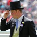 Princas Harry debiutavo prestižinėse Ascoto žirgų lenktynėse