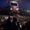 Idomenyje protestuojantys migrantai blokuoja krovinių transportą geležinkeliu