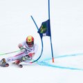 Pasaulio kalnų slidinėjimo didžiojo slalomo rungties lyderis - M.Hirscheris
