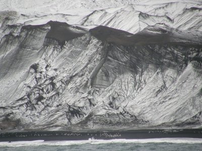 Užšalusios bangos Antarktidoje