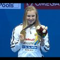 R. Meilutytė pradėjo pasaulio čempionato medalių medžioklę: iškovotas pirmas auksas