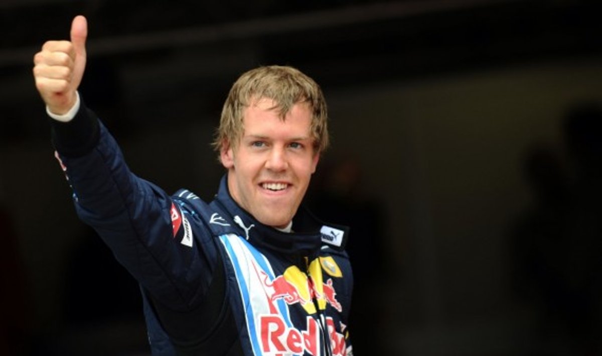 Sebastianas Vettelis ("Red Bull") 