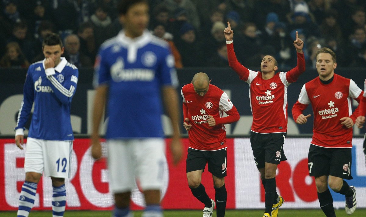 "Mainz" futbolininkai džiaugiasi įvarčiu