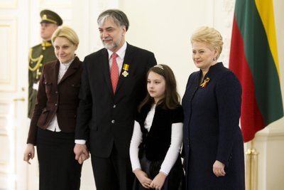 Petras Geniušas ir Dalia Grybauskaitė
