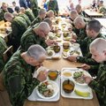 Lithuanian conscripts 'cheesed off' after seeing NATO soldiers' food