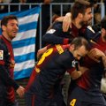 „Barcelona“ įveikė „Malagą“ ir Karaliaus taurės pusfinalyje susikaus su „Real“ klubu