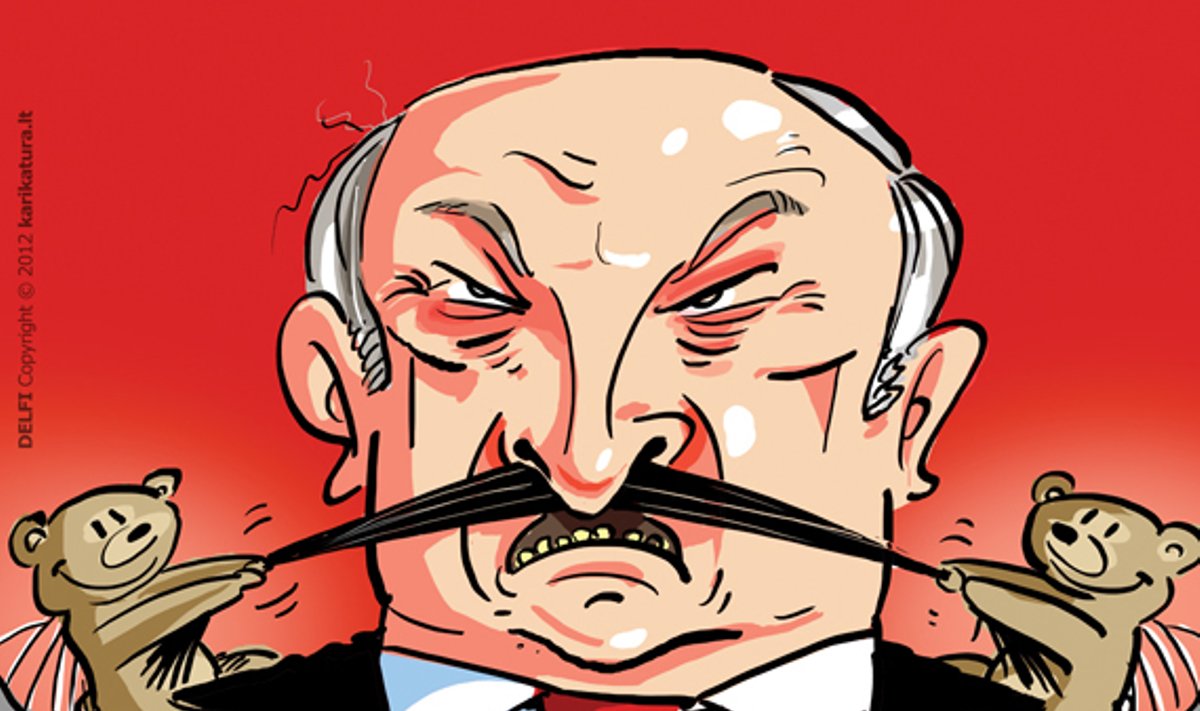Aleksandras Lukašenka, pliušiniai meškiukai