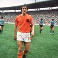 Mirė Olandijos futbolo legenda J. Cruyffas