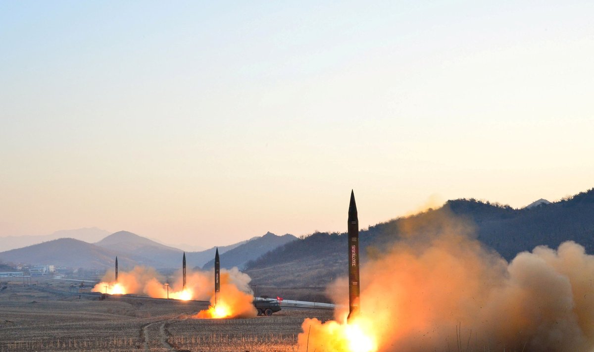 Šiaurės Korėjos raketų bandymai 