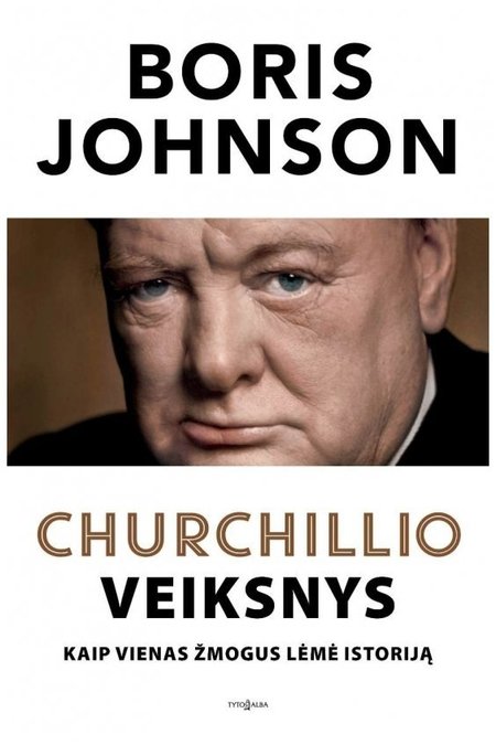 B. Johnsono knyga „Churchillio veiksnys“
