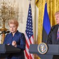Politologai: Trumpas pasinaudojo Baltijos šalių vadovų vizitu