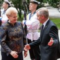 Pranckietis apie Grybauskaitę: savo priesaiką tesėjote tvirtai