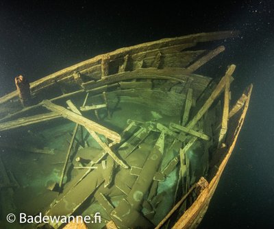 Baltijos jūros dugne rastas laivas