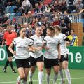 „Gintros-Universiteto“ futbolininkės Vokietijoje draugiškame turnyre liko šeštos
