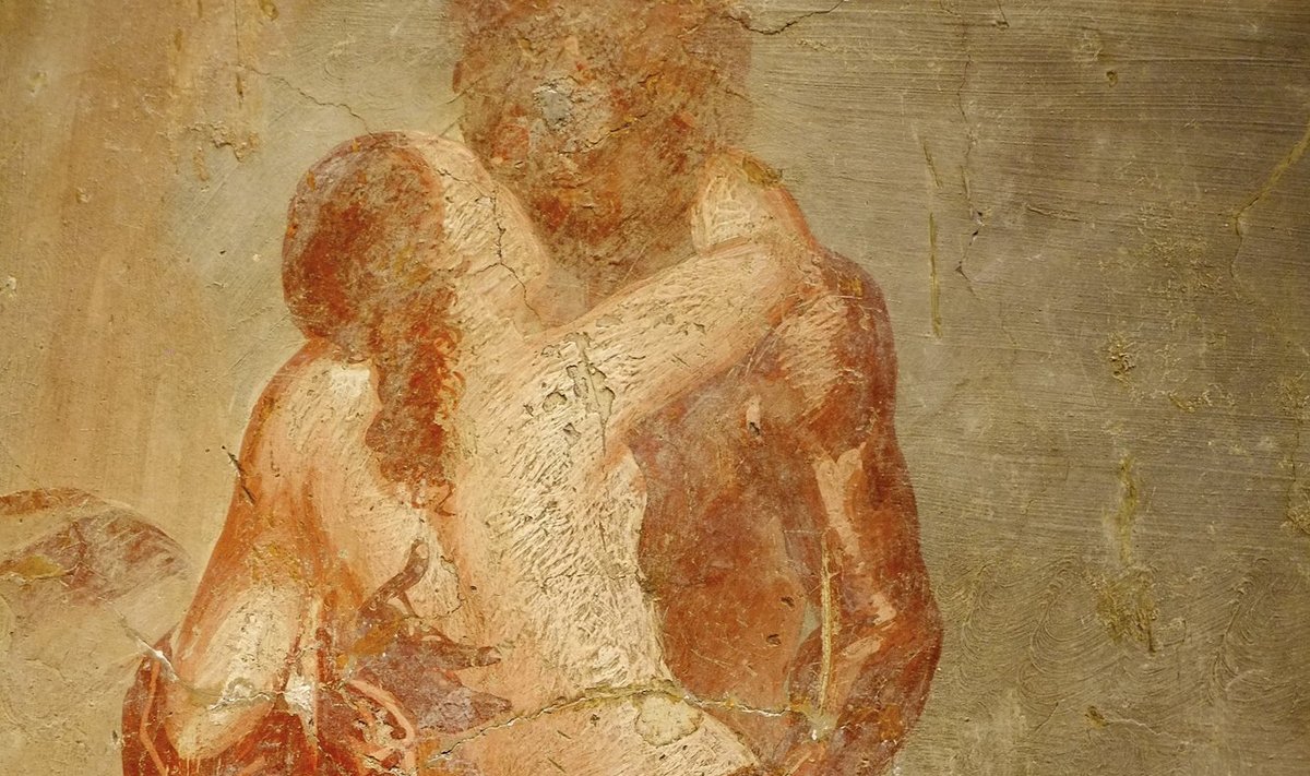 Erotinio turinio freska Pompėjoje