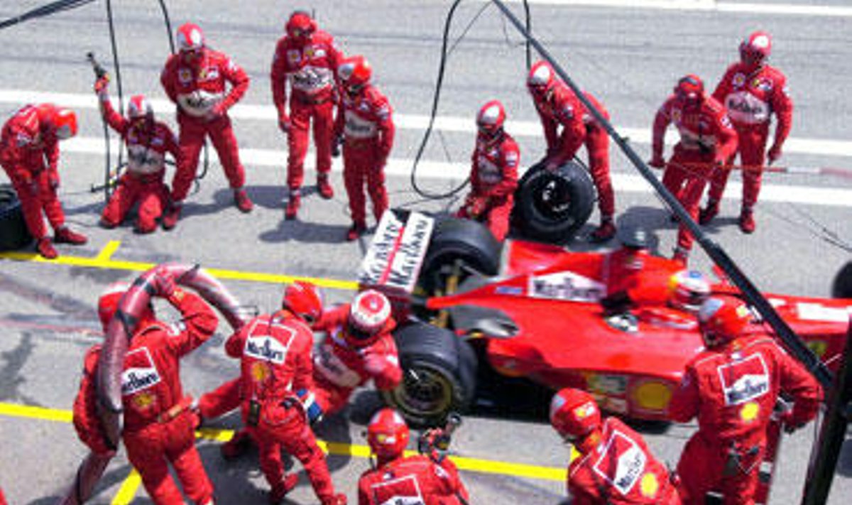 "Ferrari" mechanikų komanda