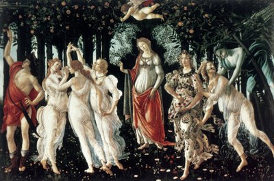 Sandro Botticelli, „Pavasaris“ (Uficių galerija, Florencija)
