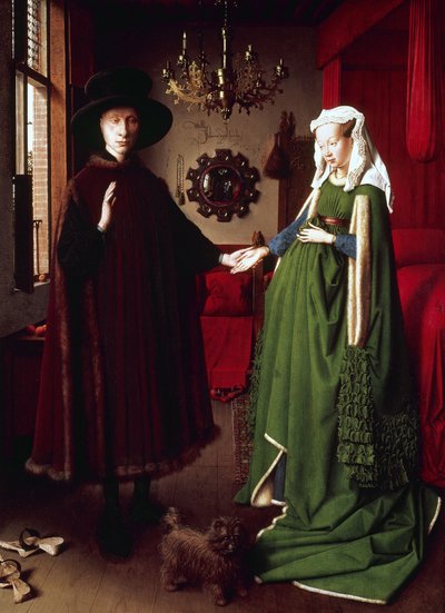 Janas van Eyckas, „Arnolfinių portretas“ (Nacionalinė galerija, Londonas)
