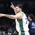 Dončičius liko per plauką nuo trigubo dublio, „Mavericks“ gynyba varė į neviltį „grizlius“