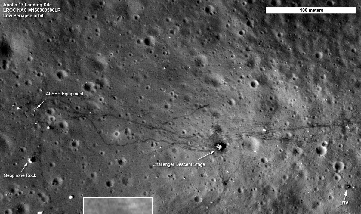 "Apollo 17" nusileidimo vieta