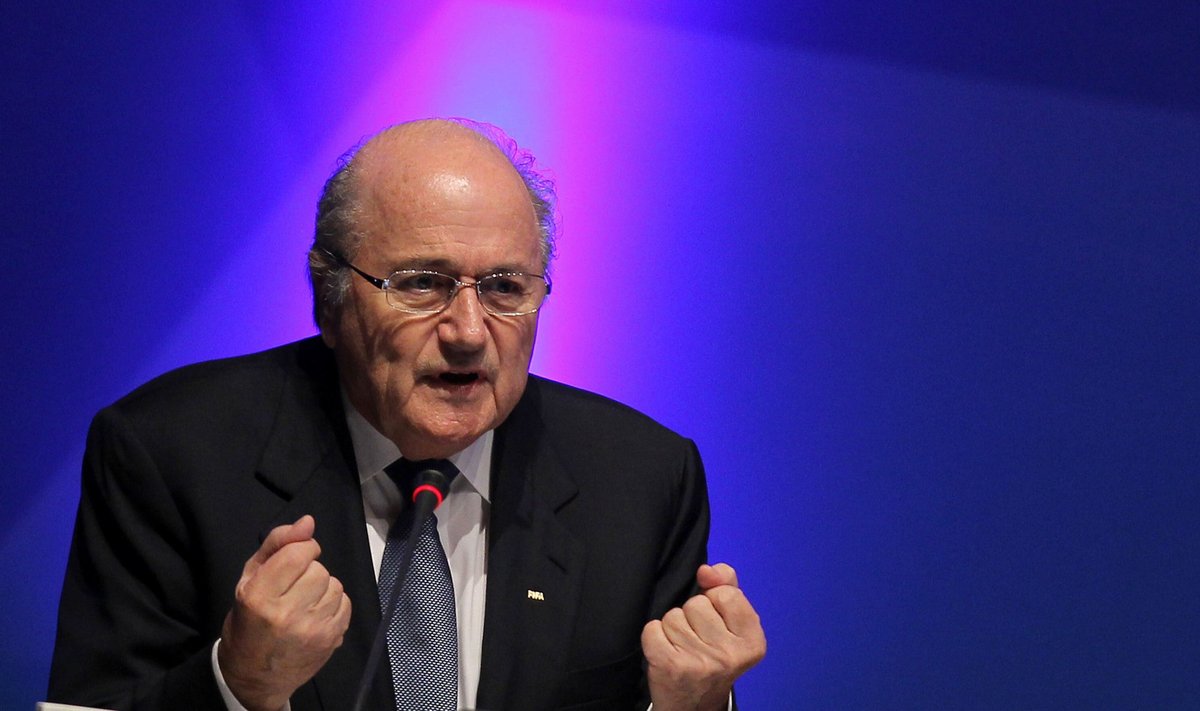 Josephas Blatteris - FIFA prezidentas 