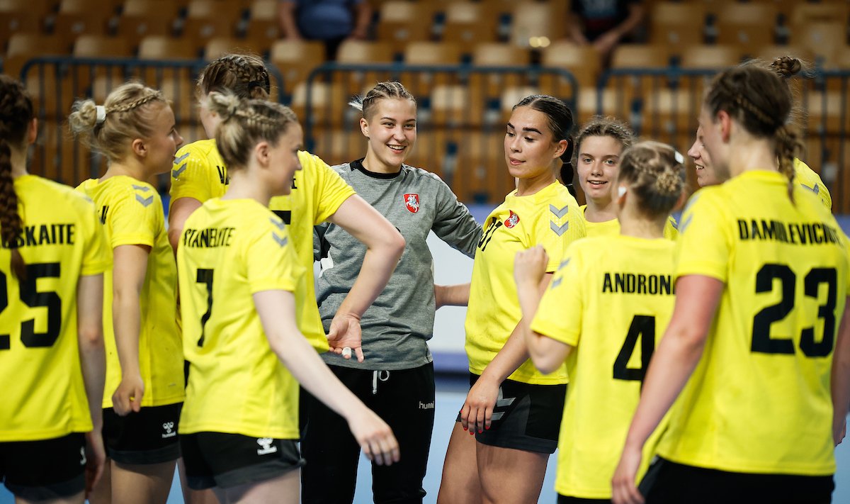 Lietuvos merginų jaunimo U20 rinktinė 2022 / Foto: IHF