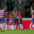 Ispanijoje „Granada“ futbolininkai iškovojo lengvą pergalę
