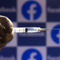 „Facebook“ žymės su vakcinomis susijusį turinį, siekiant išvengti dezinformacijos