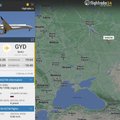 Iš Maskvos išskrido kitas su Prigožinu siejamas lėktuvas
