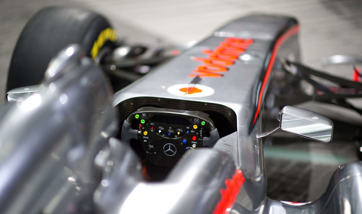 "McLaren" bolido pristatymas
