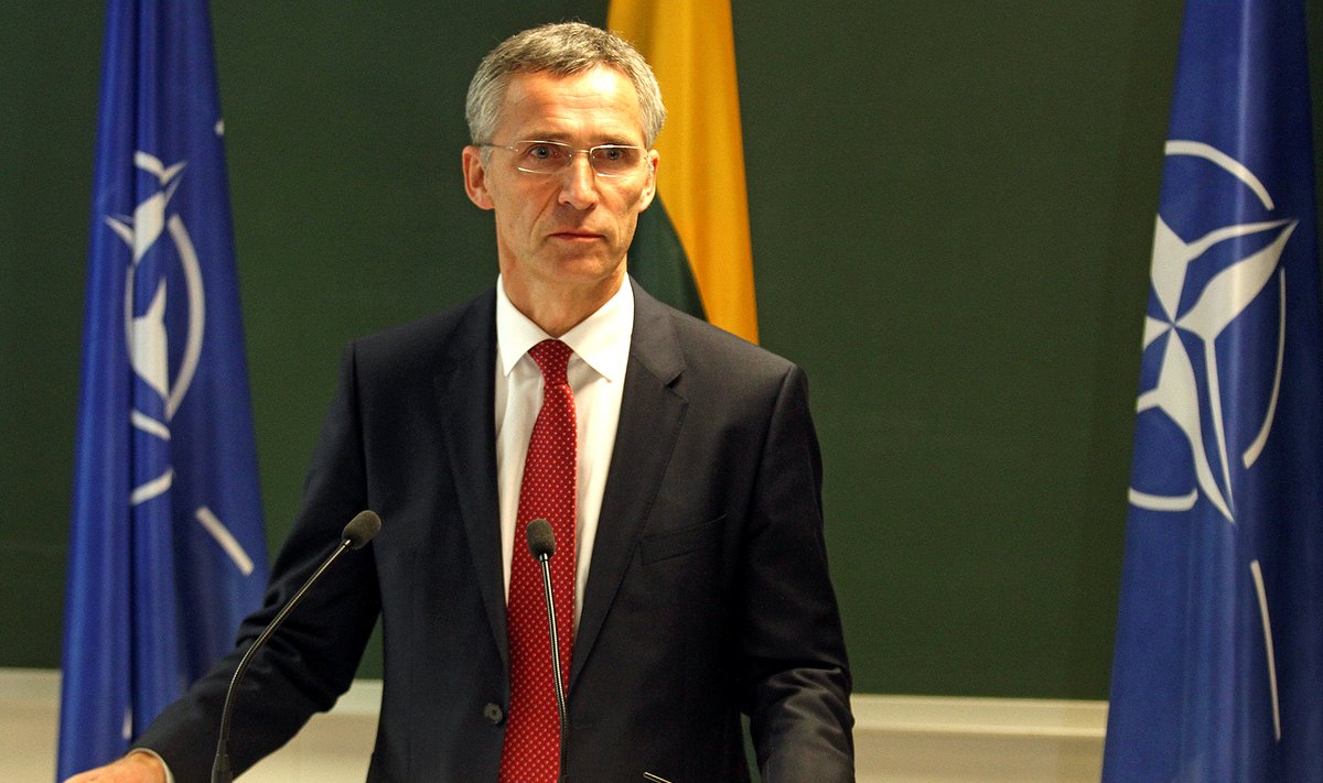 Jens Stoltenberg in Lithuania
