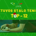 Lietuvos stalo teniso pajėgiausių TOP-12 pirmenybės