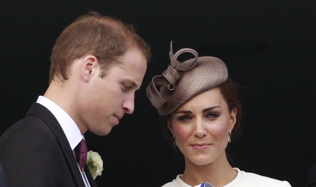 Princas Williamas ir Kembridžo hercogienė Catherine Middleton