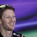 Pirmose Abu Dabio treniruotėse – greičiausias R. Grosjeano ratas