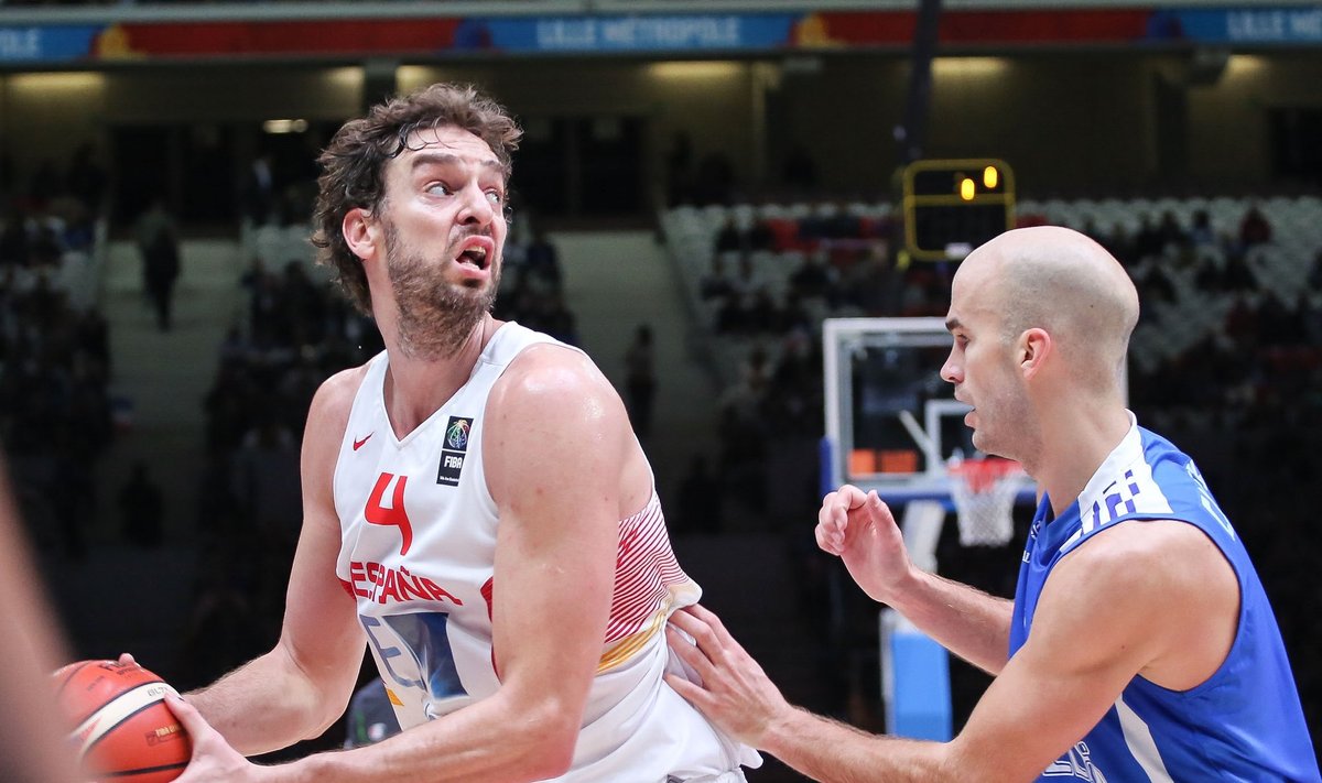 Europos krepšinio čempionatas 2015. Ispanija - Graikija