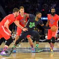 NBA „Žvaigždžių dienos“ rungtynėse triumfavo Rytų rinktinė