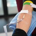Medikai nerimauja, kad šventiniu laikotarpiu pradeda trūkti kraujo donorų