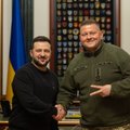 Ukrainos kariuomenės vadas Zalužnas nušalintas nuo pareigų