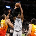 NBA naktis: „Pacers“ laimėjo be Sabonio, „Spurs“ išgelbėjo Aldridge'o karjeros mačas