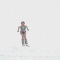 Sibiro slidininkai baigė sezoną, šokinėdami į tvenkinį