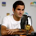 R. Federeris dėl traumos nedalyvaus vyrų teniso turnyre Madride