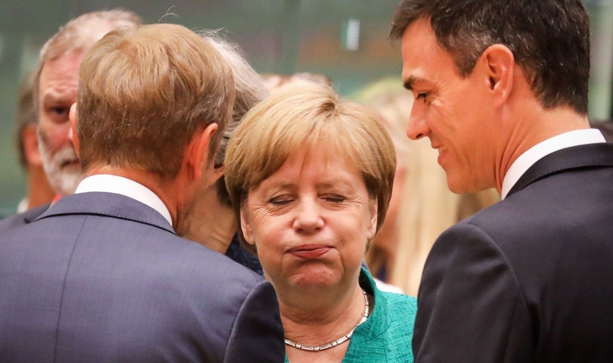 Angela Merkel, Donaldas Tuskas, Pedro Sanchezas