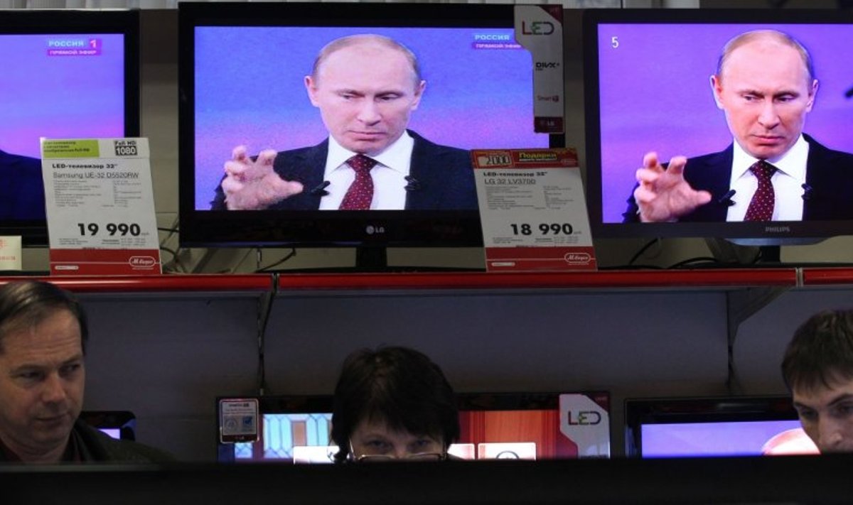 Vladimiro Putino interviu tiesioginėje TV laidoje
