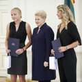 D. Grybauskaitė apdovanojo Europos žaidynių medalininkus