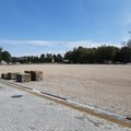 Dirbtinės futbolo dangos aikštė Kretingoje – dar šiemet