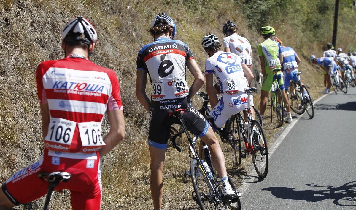 "Vuelta a Espana" dviratininkų lenktynės