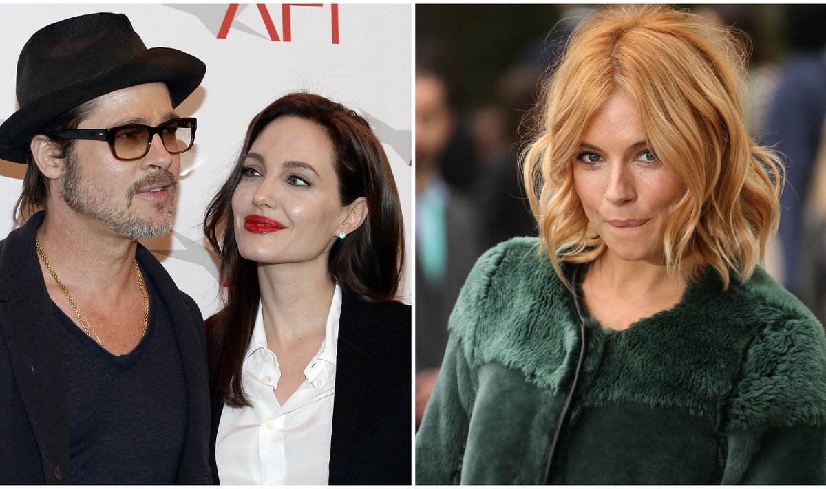 B. Pittas ir vėl turi nemalonumų: A. Jolie įtaria jo romaną su S. Miller